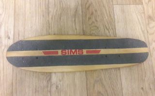 Vintage Rare NOS 70s Sims Pure Juice skateboard Alva Hosoi Kicktail 4