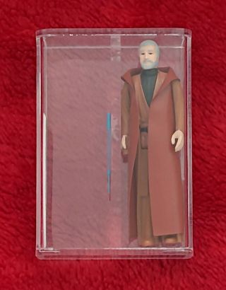 Star Wars Vintage Ben (obi - Wan) Kenobi Loose Afa 85 Grey Hair
