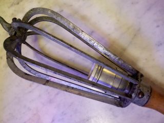 Vintage Industrial Cage Style Trouble Light 2
