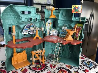 Vintage Motu Castle Grayskull Near Complete With Point Dread And Talon Fighter 3