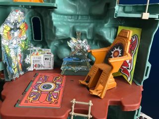 Vintage Motu Castle Grayskull Near Complete With Point Dread And Talon Fighter 7