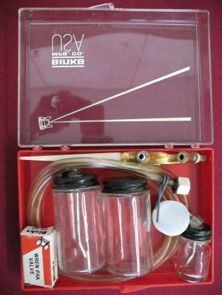 Vintage Binks / Wren “b” Air Brush Set / Kit 0 - 50 Psi