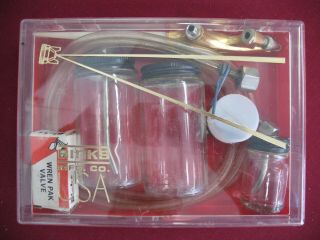 VINTAGE BINKS / WREN “B” AIR BRUSH SET / KIT 0 - 50 PSI 2