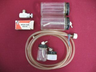 VINTAGE BINKS / WREN “B” AIR BRUSH SET / KIT 0 - 50 PSI 4