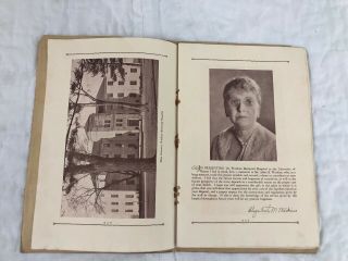 Vtg 1931 University Kansas Watkins Memorial Hospital Booklet Brochure Lawrence 4