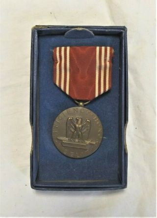 Ww2 World War 2 Army Good Conduct Medal Us Military Award