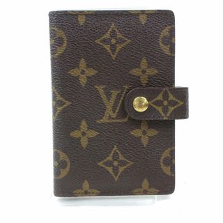 Authentic Vintage Louis Vuitton Diary Cover Agenda Mini Browns Monogram 360473