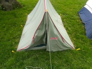 Vintage Coleman canvas 2 man tent 2