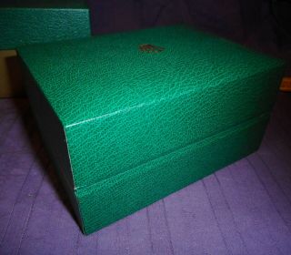 Vintage Men ' s circa1992 Rolex Box Only w/Oyster Instructions Hang Tags 5