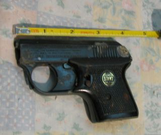 Vintage German Made Starter Pistol S.  E.  Laszlo Blank.  22 Caliber -