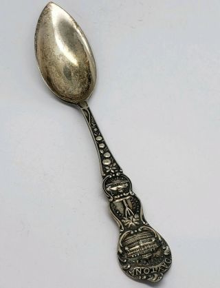 Vintage Sterling Silver Daytona Souvenir Spoon