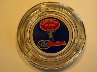 Rare Las Vegas Vintage Ashtray From The Birdcage Casino 1958 - 1959 Estate Find