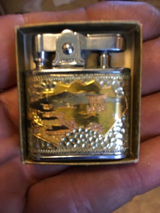 Vintage Prince Automatic Lighter Japan Pat No 294754