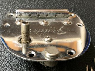 1960 Fender Jazzmaster PAT PEND Tremolo Tailpiece Trem Pre CBS 1958 1959 Vintage 5