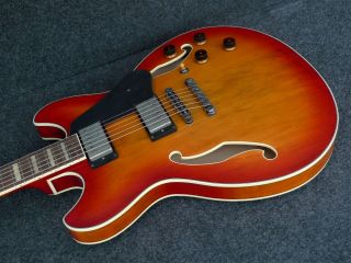 Ibanez Artcore Expressionist Vintage Asv73 Val Electric Semi - Hollow Guitar Aged