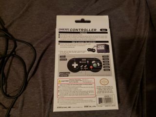 Hori GameCube Controller Black Game Boy Player ULTRA RARE U.  S.  VERSION 5