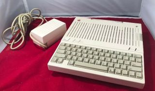 Vintage Apple Iic Plus Personal Computer Model A2s4000 With Power Adapter