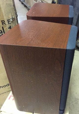 Vintage Epicure Model 5v 5 Book Shelf Speakers Rare 8