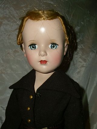 Vintage 1950s 17 " Blond Madame Alexander Margaret Doll Needs A Little Tlc