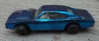 Vintage Hot Wheels Redline CUSTOM DODGE CHARGER Cipsa?? Toy Car 1968 ' s. 2