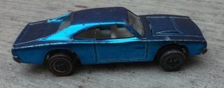 Vintage Hot Wheels Redline CUSTOM DODGE CHARGER Cipsa?? Toy Car 1968 ' s. 4