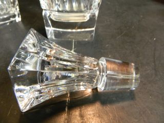 Vintage Signed Waterford Clarion Crystal Decanter,  (2) Whiskey Glasses Excellen 7