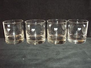 Four 1960 ' s Vintage Plymouth Dealership Promotional Cocktail Glass Tumblers 2