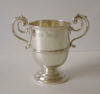 An Antique Sterling Silver Trophy Cup With No Engravings London 1903 108 Grams