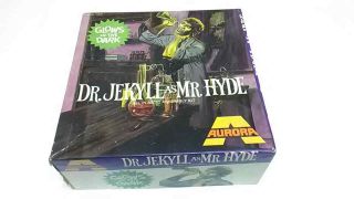 Vintage Aurora 482 Dr.  Jekyll As Mr.  Hyde Monster Model Kit Glow In The Dark