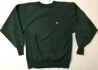 Vintage Champion Reverse Weave Mens Large Crewneck Sweatshirt Made In Usa