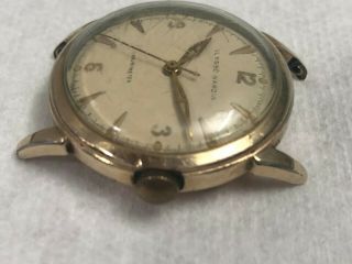 Vintage Ulysse Nardin Chronometer Watch 10K Gold Filled Watch (No Band) 3