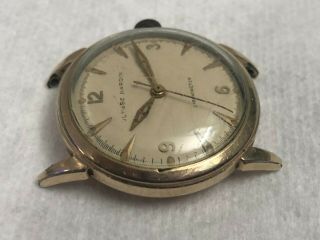 Vintage Ulysse Nardin Chronometer Watch 10K Gold Filled Watch (No Band) 5