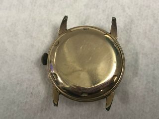 Vintage Ulysse Nardin Chronometer Watch 10K Gold Filled Watch (No Band) 7
