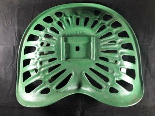 John Deere Tractor Seat 1847 Vintage Antique Style Solid Cast Iron 17 