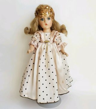 Vintage Madame Alexander Composition Fairy Princess Doll 14.  5 " 1930s