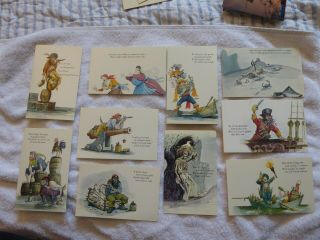 Vintage Disneyland Pirates Of The Caribbean Postcard Set - Make Offer