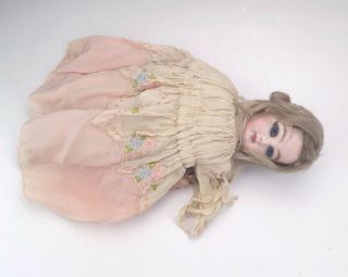 Antique Tete Jumeau French Bisque Headed Girl Doll - But Unusual