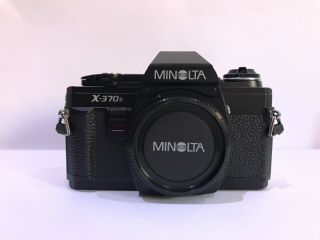 Vintage Minolta Camera X - 370s,  35mm,  Old Stock Japan
