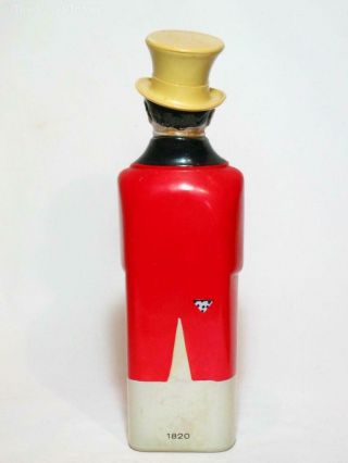 Vintage Figural Glass Decanter / Bottle,  Advertising Johnnie Walker Whisky 3