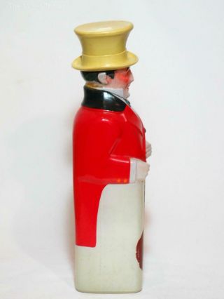Vintage Figural Glass Decanter / Bottle,  Advertising Johnnie Walker Whisky 4