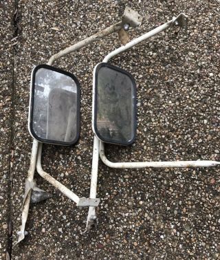 Vintage Ford Script Truck F100 F150 Ranger Painted Mirrors
