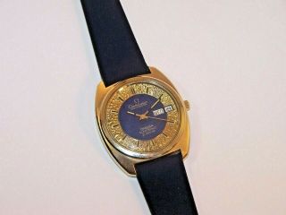 Vintage Omega Constellation Chronometer Electronic F300 Hz Swiss 1260 Gp Watch