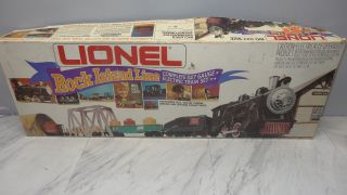 Vintage Lionel Rock Island Line 027 Gauge Electric Train Set