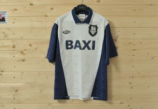 Rare Vintage Footy Baxi Preston North End Home Football Shirt 1995 1996 Size M