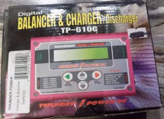 Thunder Power Balancer & Charger Tp 610c Vintage? Nip