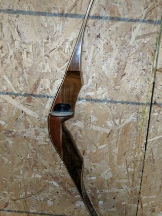 Vintage Wing Slim Line Red Wing Pro 55 Rh 58 " Recurve Bow