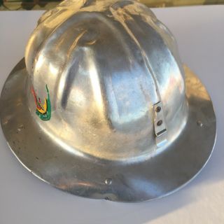Vintage B.  F Mc Donald Co Aluminum B9 Safe - T - Hat Size Small