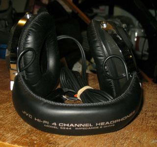 Vintage Jvc 5944 Quadraphonic 4 - Channel Headphones