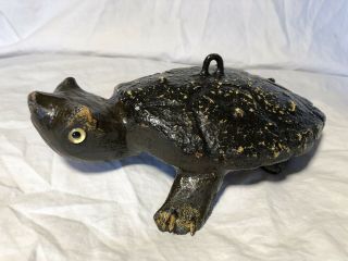 Duluth Fish Decoys,  Dfd,  Perkins,  Large Snapping Turtle Spearing Decoy,  Lure