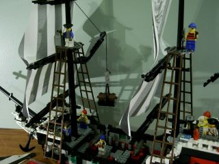 VINTAGE LEGO SKULL ' S EYE SCHOONER 6286,  VINTAGE PIRATES 4